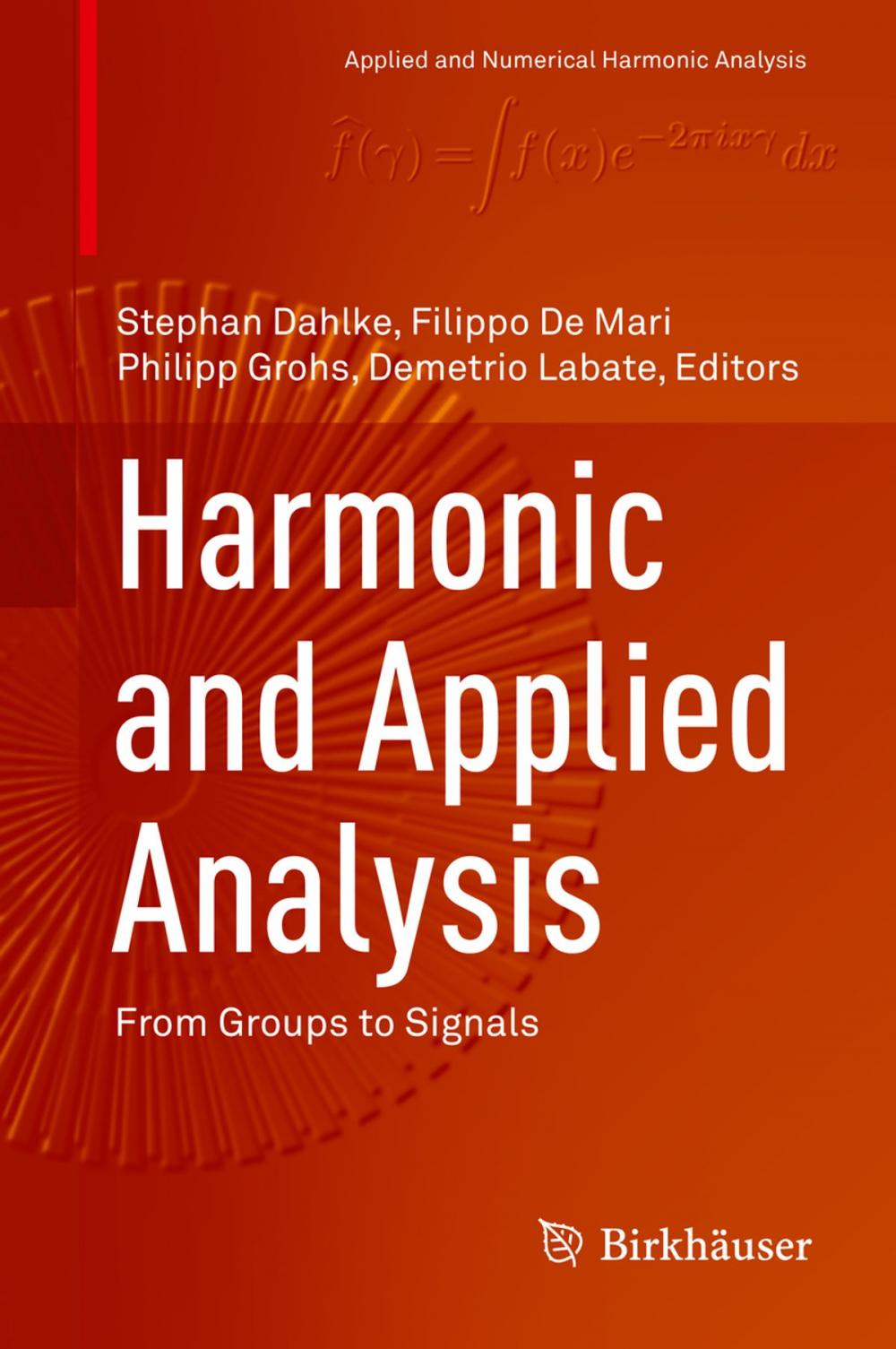 Big bigCover of Harmonic and Applied Analysis