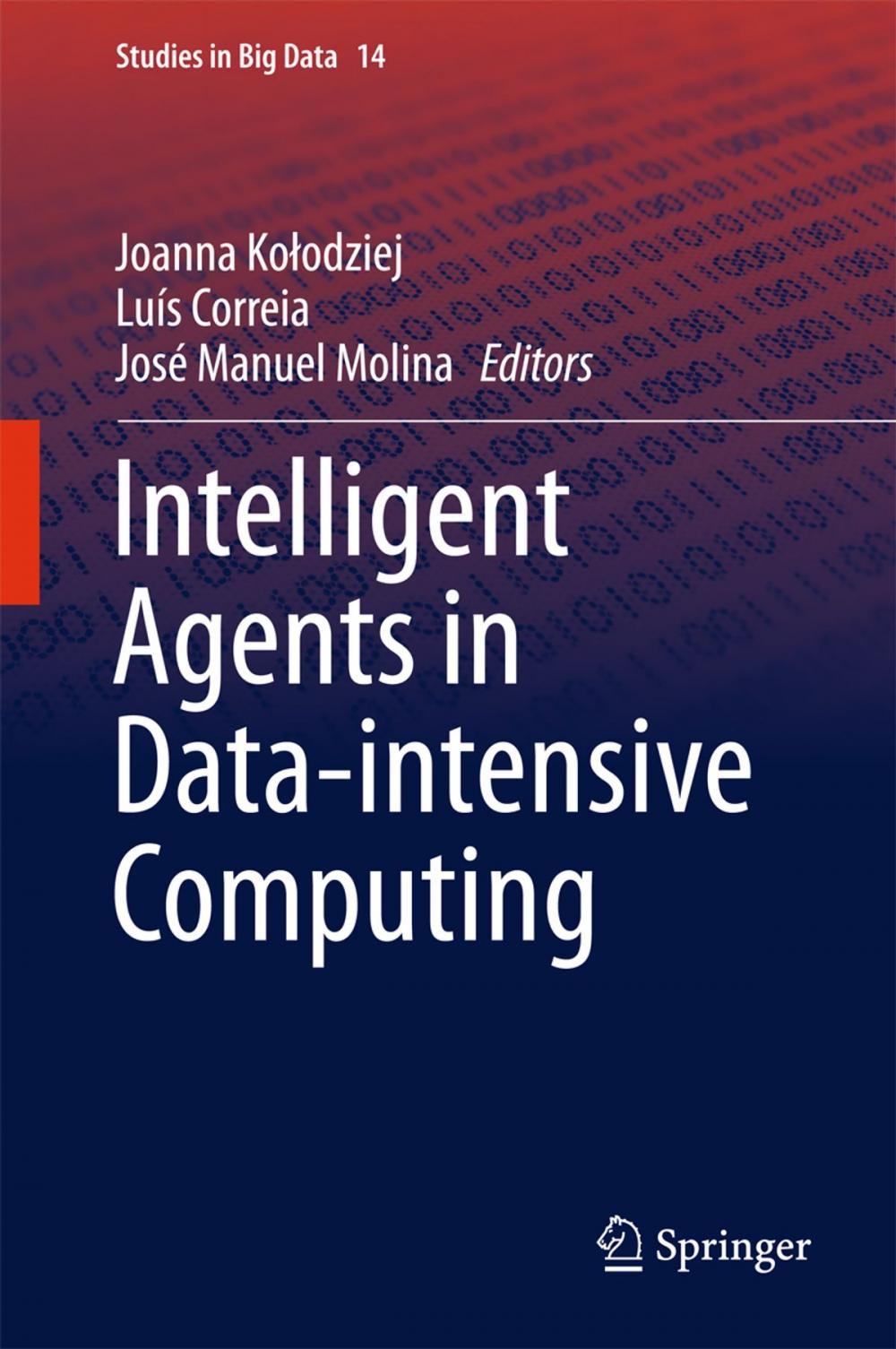 Big bigCover of Intelligent Agents in Data-intensive Computing