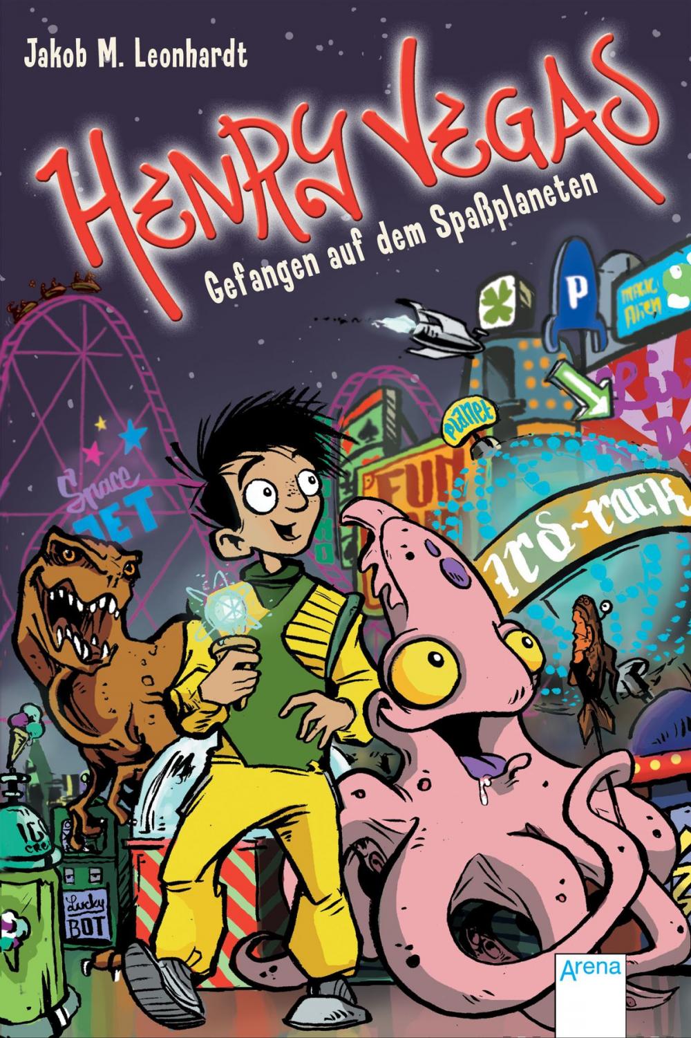 Big bigCover of Henry Vegas (2). Gefangen auf dem Spaßplaneten