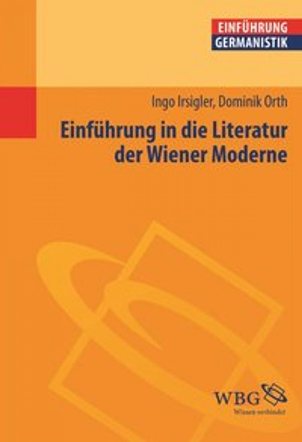 Big bigCover of Einführung in die Literatur der Wiener Moderne