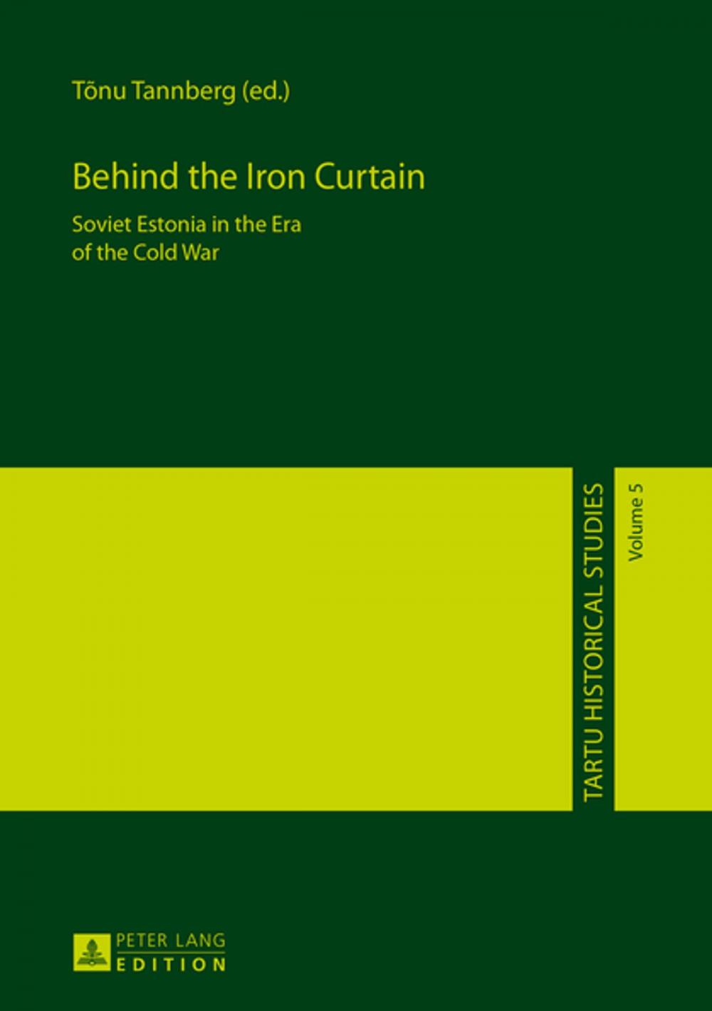 Big bigCover of Behind the Iron Curtain