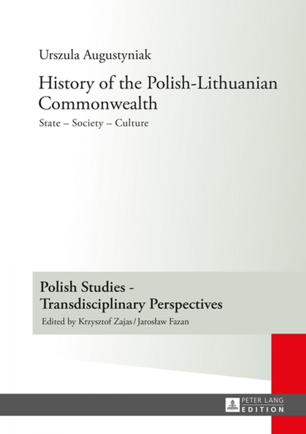 Big bigCover of History of the Polish-Lithuanian Commonwealth