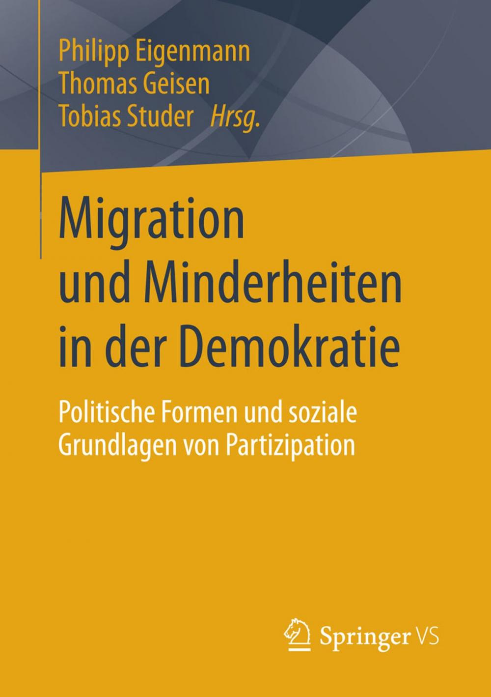 Big bigCover of Migration und Minderheiten in der Demokratie