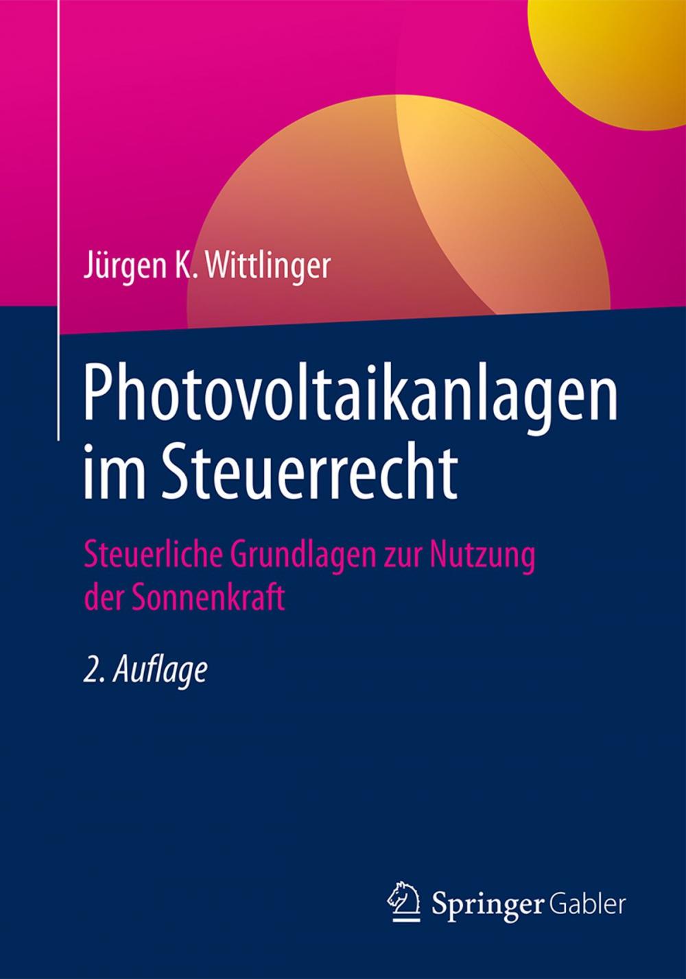 Big bigCover of Photovoltaikanlagen im Steuerrecht