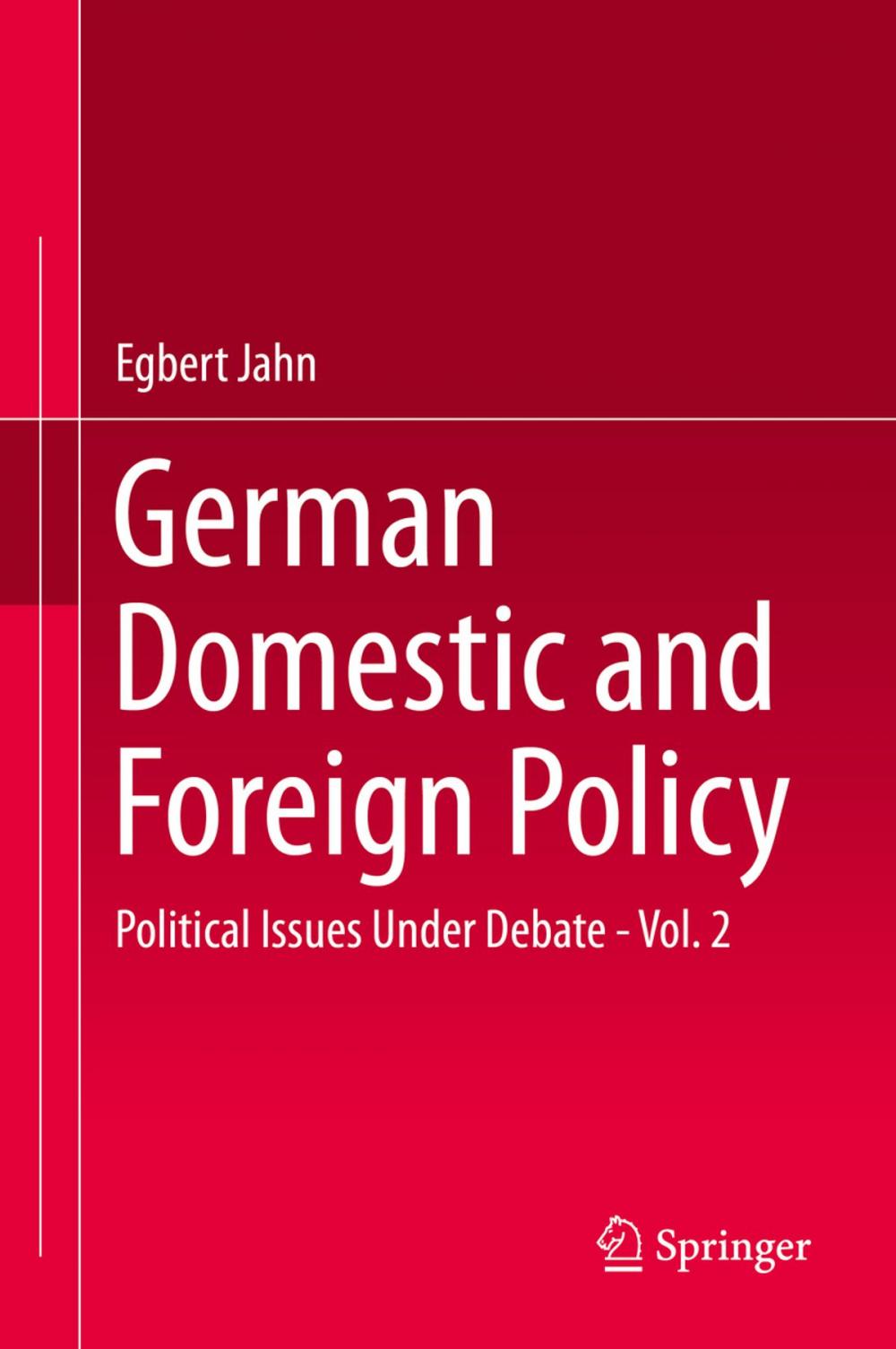 Big bigCover of German Domestic and Foreign Policy