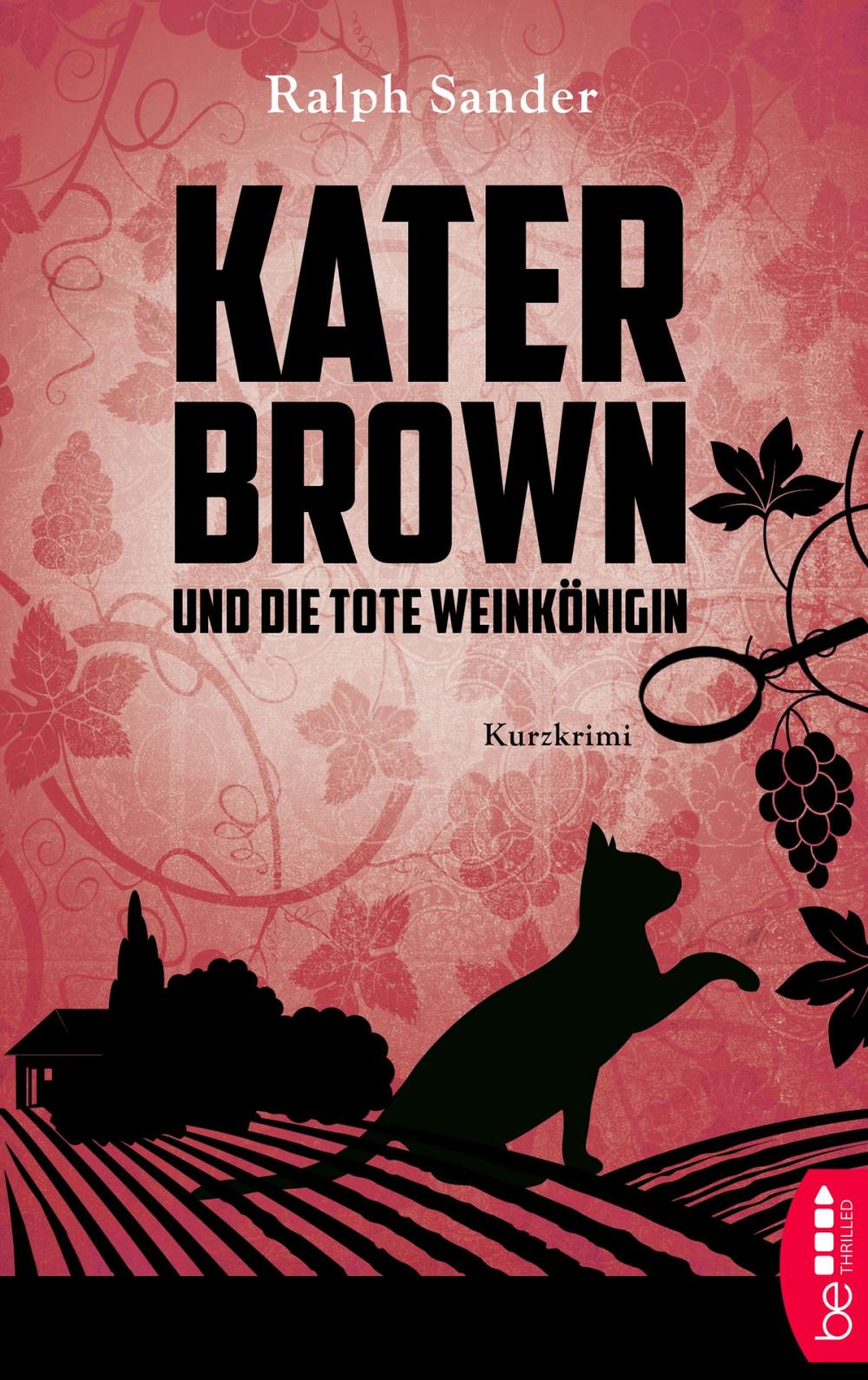 Big bigCover of Kater Brown und die tote Weinkönigin