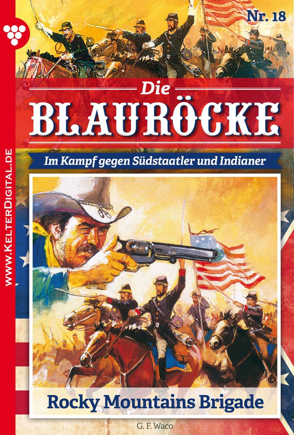 Big bigCover of Die Blauröcke 18 – Western