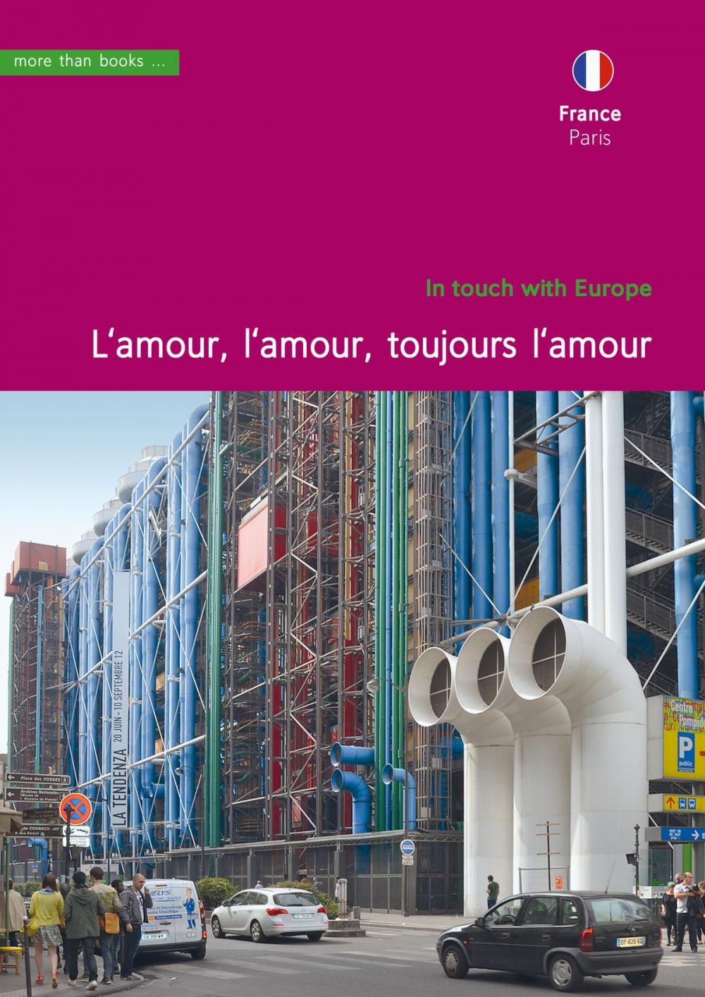 Big bigCover of France, Paris. L'amour, l'amour, toujours l'amour