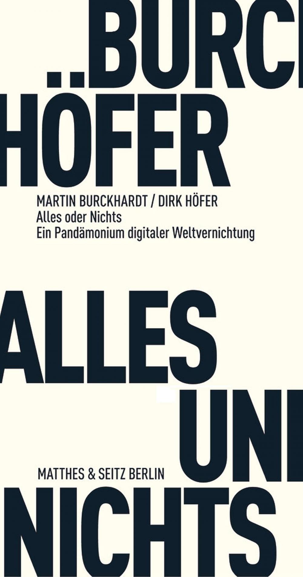 Big bigCover of Alles und Nichts