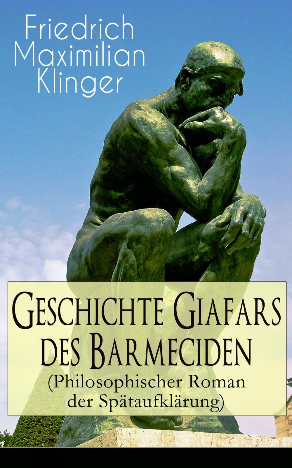 Big bigCover of Geschichte Giafars des Barmeciden (Philosophischer Roman der Spätaufklärung)