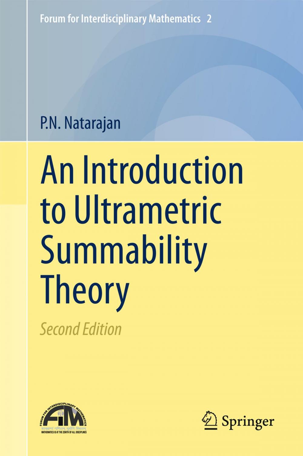 Big bigCover of An Introduction to Ultrametric Summability Theory