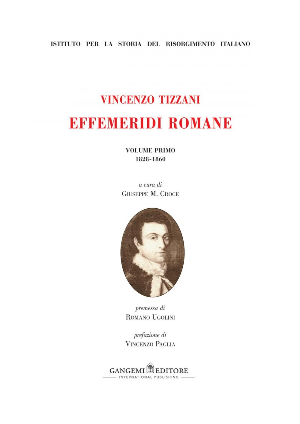 Big bigCover of Vincenzo Tizzani. Effemeridi Romane