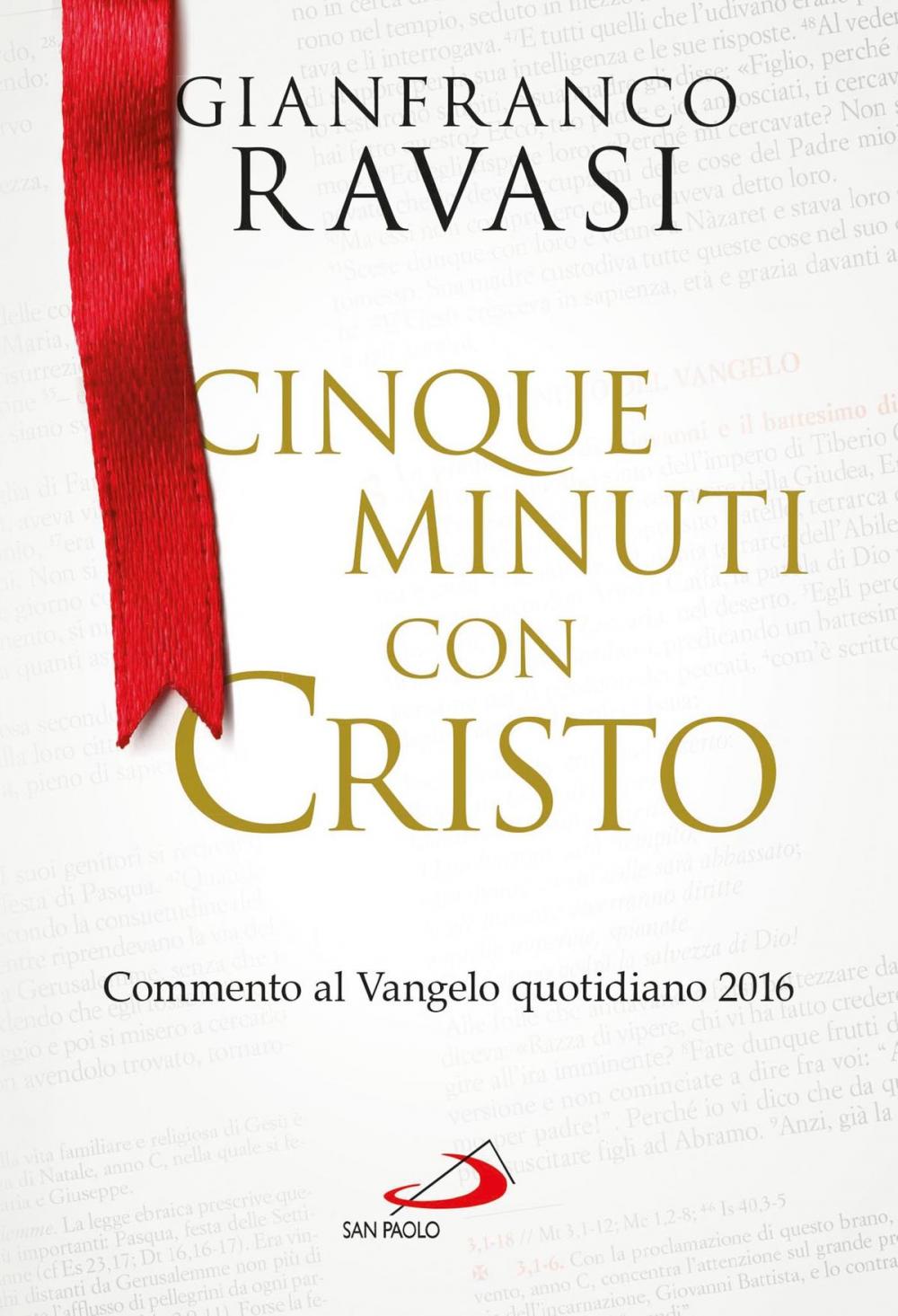 Big bigCover of Cinque minuti con Cristo. Commento al Vangelo quotidiano 2016