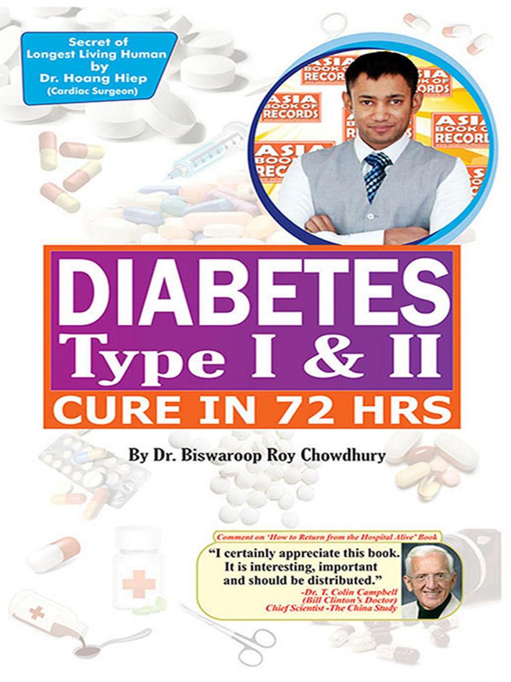 Big bigCover of Diabetes Type I & II - Cure in 72 Hrs