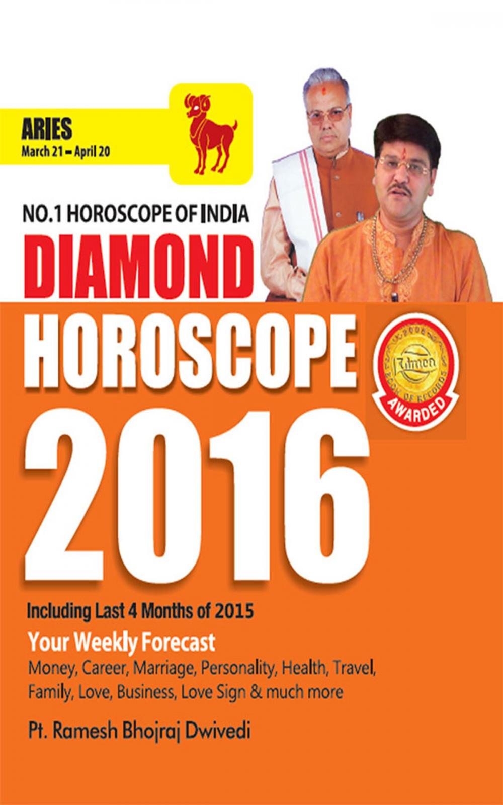 Big bigCover of Diamond Horoscope 2016 : Aries