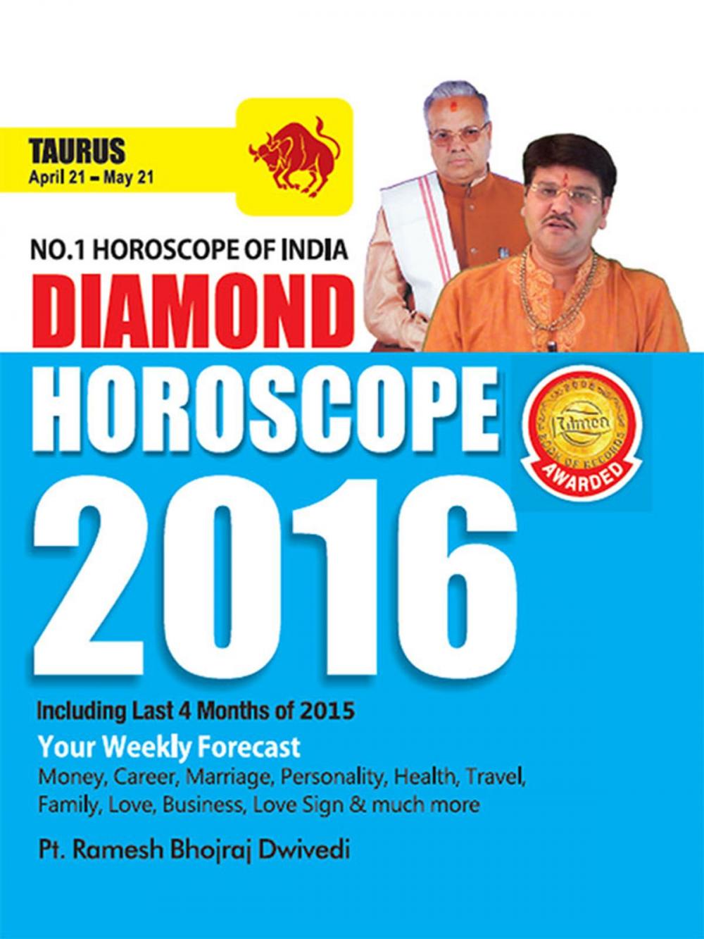 Big bigCover of Diamond Horoscope 2016 : Taurus