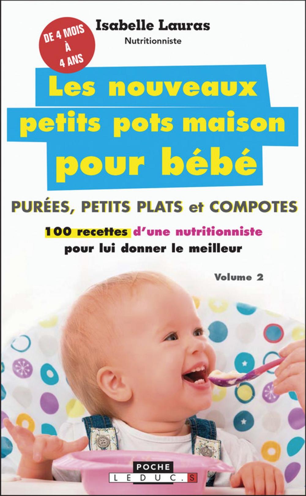 Big bigCover of Les nouveaux petits pots maison pour bébé