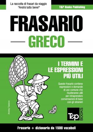 Cover of the book Frasario Italiano-Greco e dizionario ridotto da 1500 vocaboli by Andrey Taranov