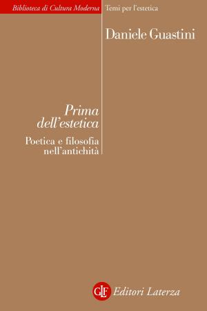 Book cover of Prima dell'estetica