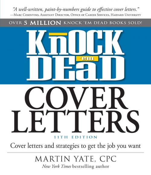 Cover of the book Knock Em Dead Cover Letters 11th edition by Martin Yate, Jumpingdude Media