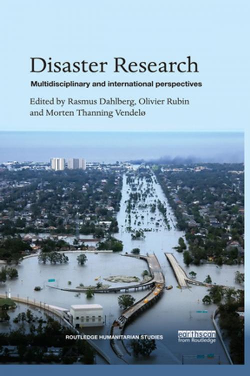 Cover of the book Disaster Research by , Taylor and Francis
