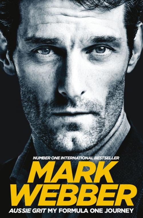 Cover of the book Aussie Grit: My Formula One Journey by Mark Webber, Pan Macmillan