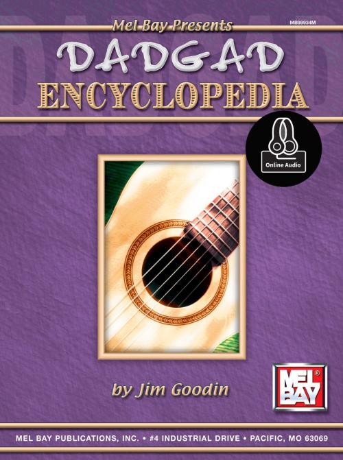 Cover of the book DADGAD Encyclopedia by Jim Goodin, Mel Bay Publications, Inc.