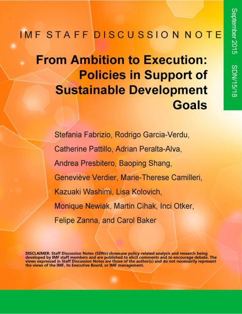 Cover of the book From Ambition to Execution by Stefania Fabrizio, Catherine Pattillo, Adrian Peralta-Alva, Andrea Presbitero, Baoping Shang, Geneviève Verdier, Marie-Thérèse Camilleri, Kazuaki Washimi, INTERNATIONAL MONETARY FUND