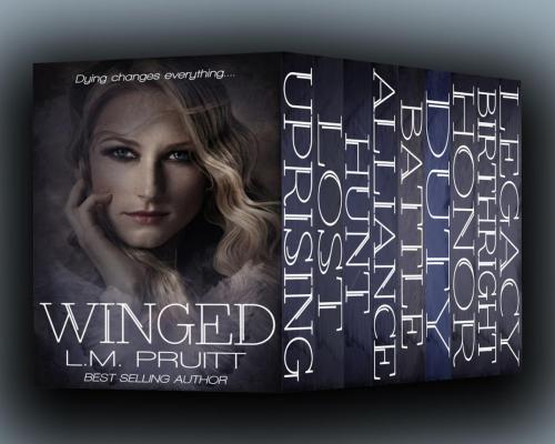 Cover of the book Winged: The Complete Box Set by L.M. Pruitt, SP Press