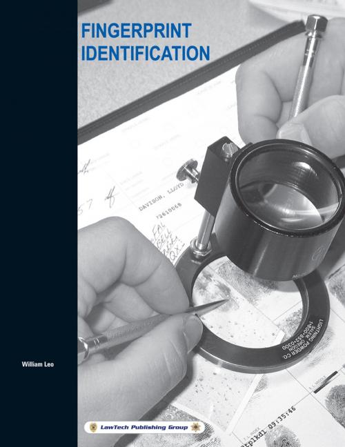 Cover of the book Fingerprint Identification by William Leo, LawTech Publishing Group