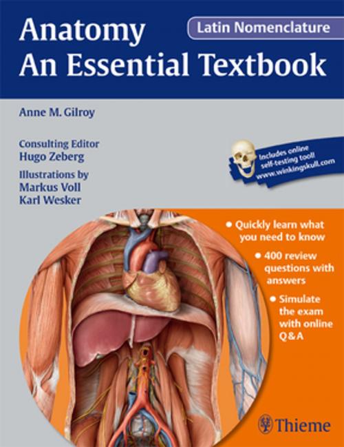 Cover of the book Anatomy - An Essential Textbook, Latin Nomenclature by Anne Gilroy, Thieme