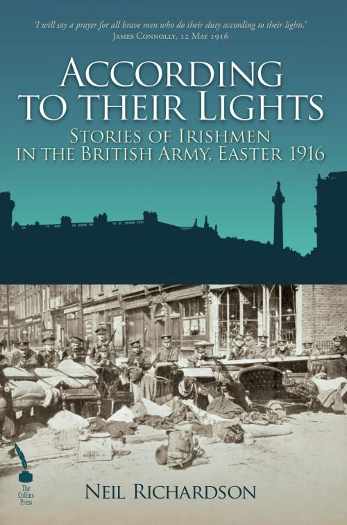 Cover of the book According To Their Lights: Irish Soldiers in the British Army during the Easter Rising, 1916 by Neil Richardson, The Collins Press