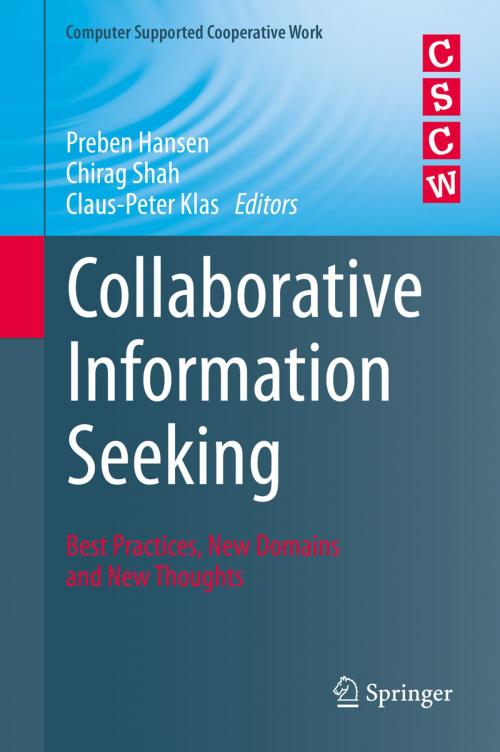 Cover of the book Collaborative Information Seeking by , Springer International Publishing