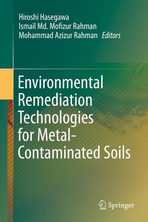 Cover of the book Environmental Remediation Technologies for Metal-Contaminated Soils by , Springer Japan