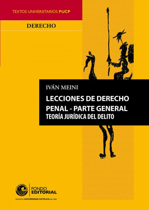 Cover of the book Lecciones de derecho penal by Iván Meini, Fondo Editorial de la PUCP