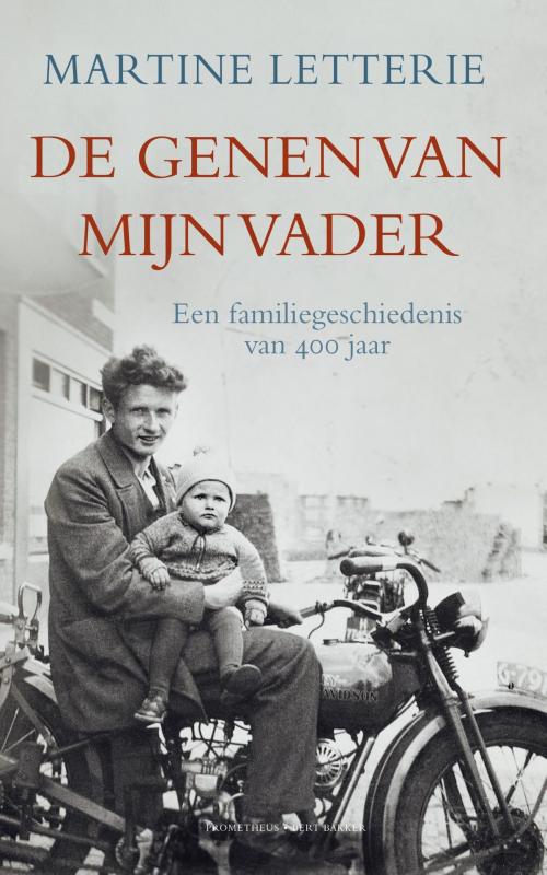 Cover of the book De genen van mijn vader by Martine Letterie, Prometheus, Uitgeverij