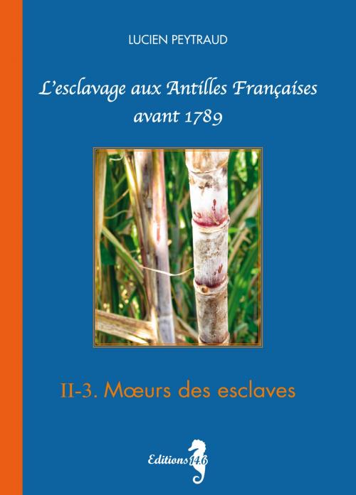 Cover of the book II-3 Mœurs des esclaves by Lucien Peytraud, Éditions 14.6