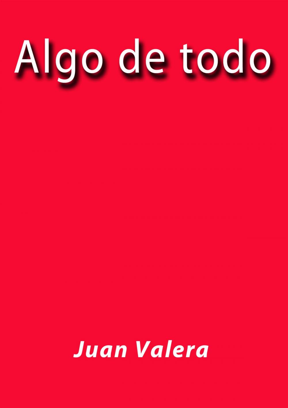 Big bigCover of Algo de todo