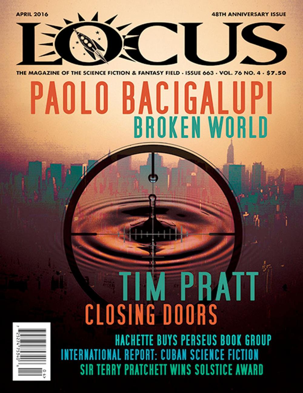 Big bigCover of Locus Magazine, Issue #663, April 2016