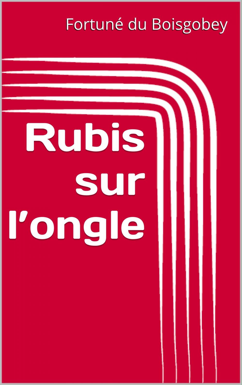 Big bigCover of Rubis sur l’ongle