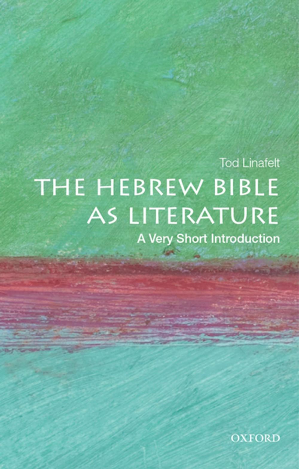 Big bigCover of The Hebrew Bible as Literature: A Very Short Introduction