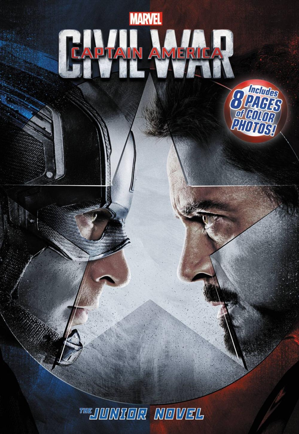 Big bigCover of Marvel's Captain America: Civil War: The Junior Novel