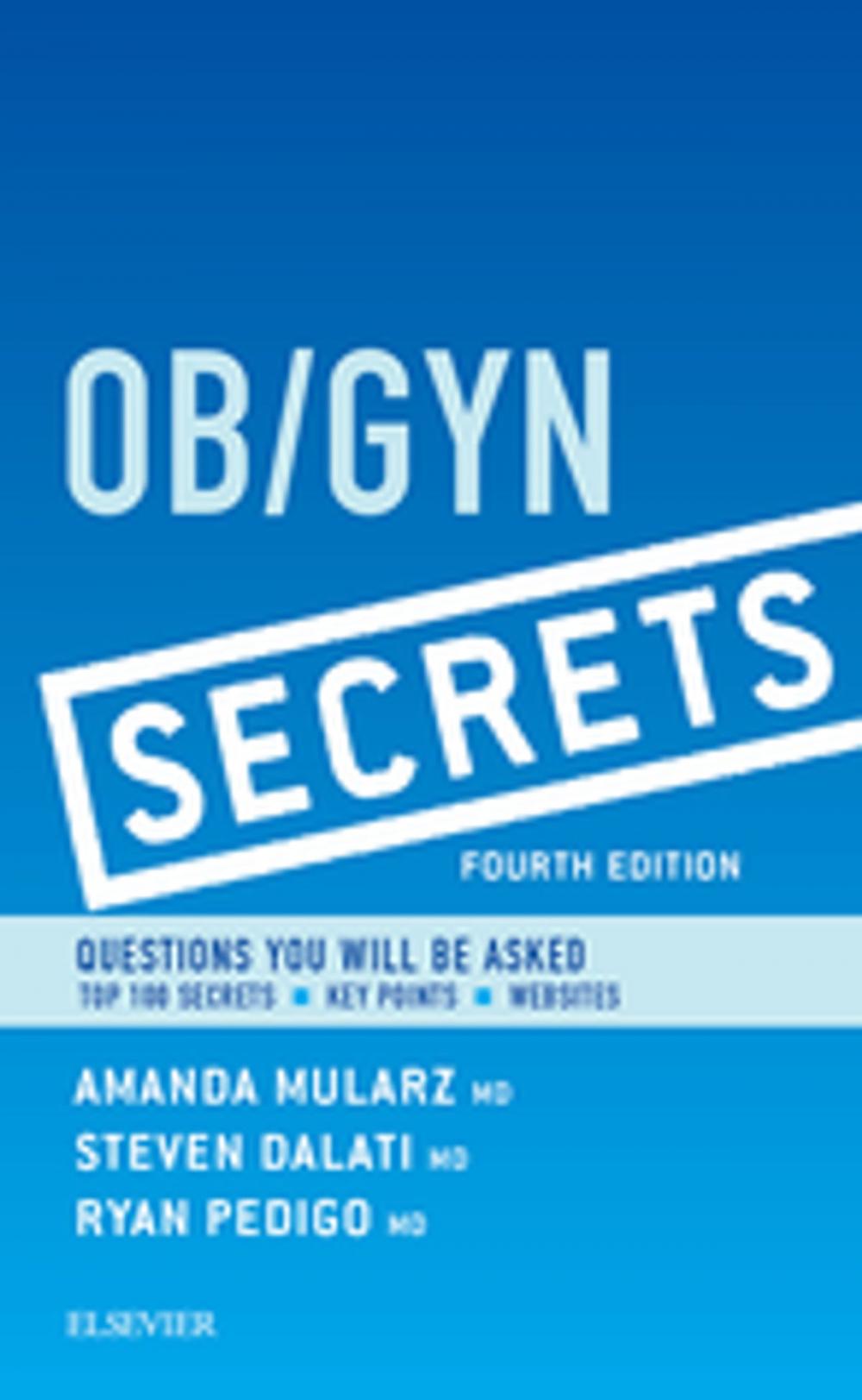 Big bigCover of Ob/Gyn Secrets E-Book