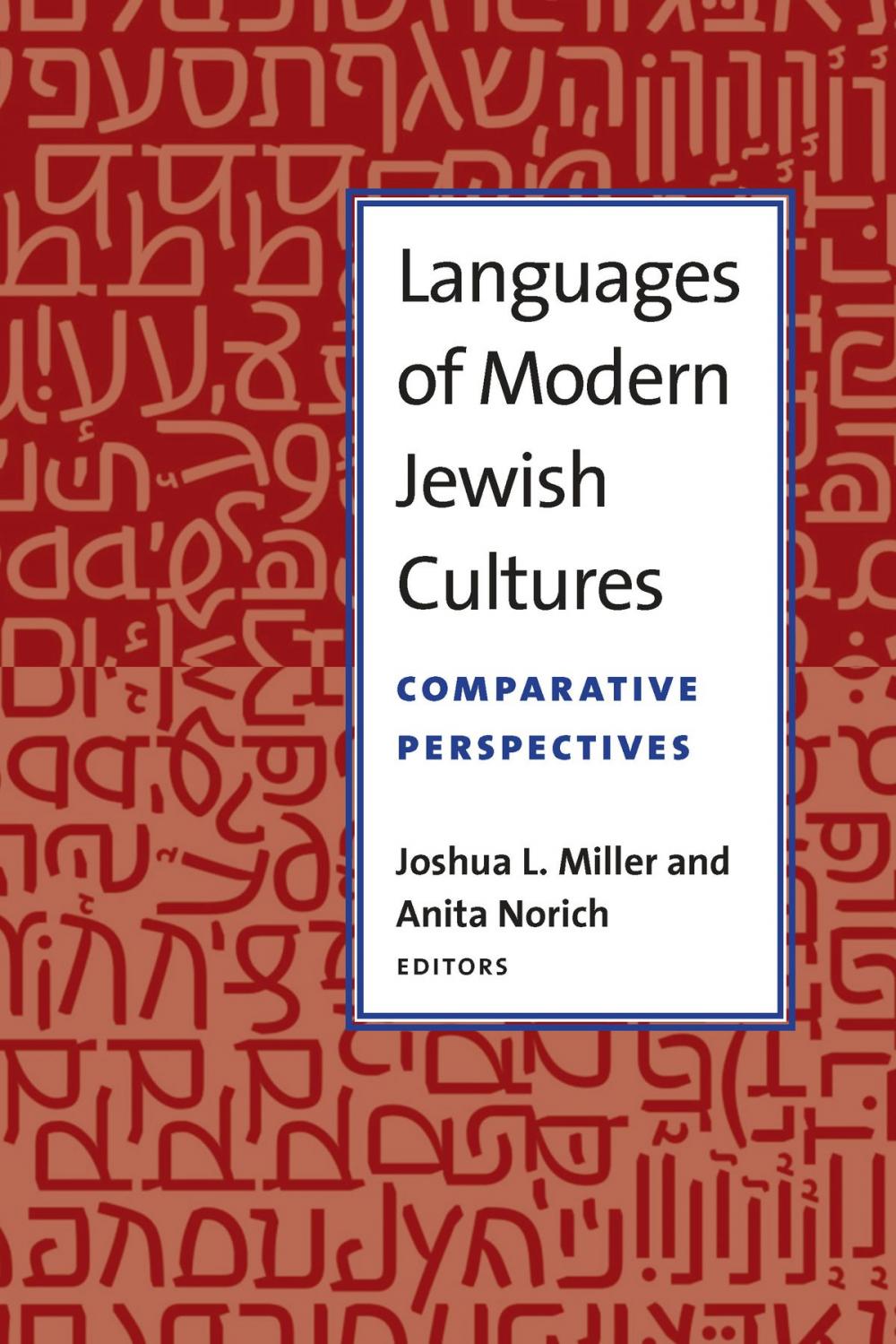 Big bigCover of Languages of Modern Jewish Cultures