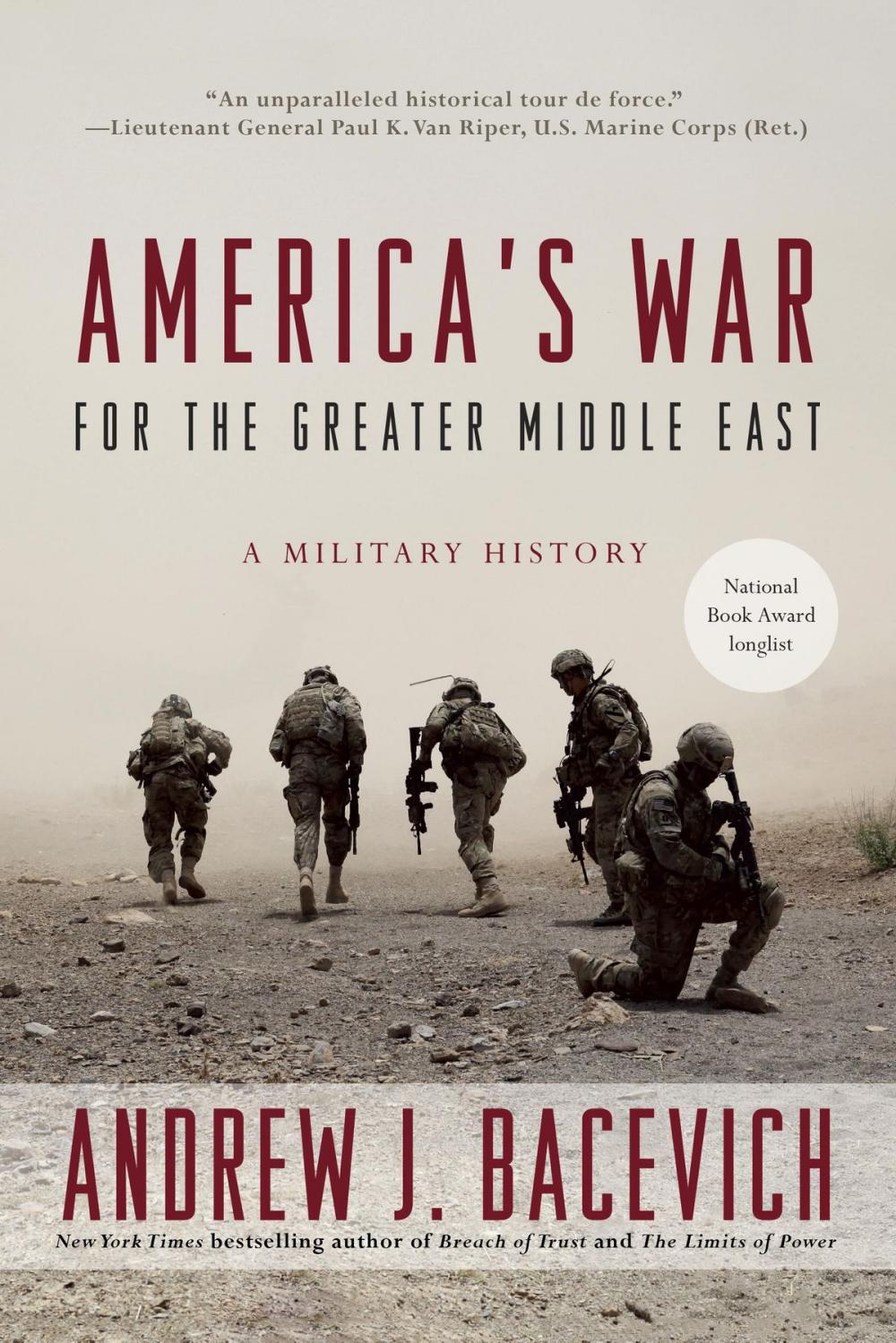 Big bigCover of America's War for the Greater Middle East