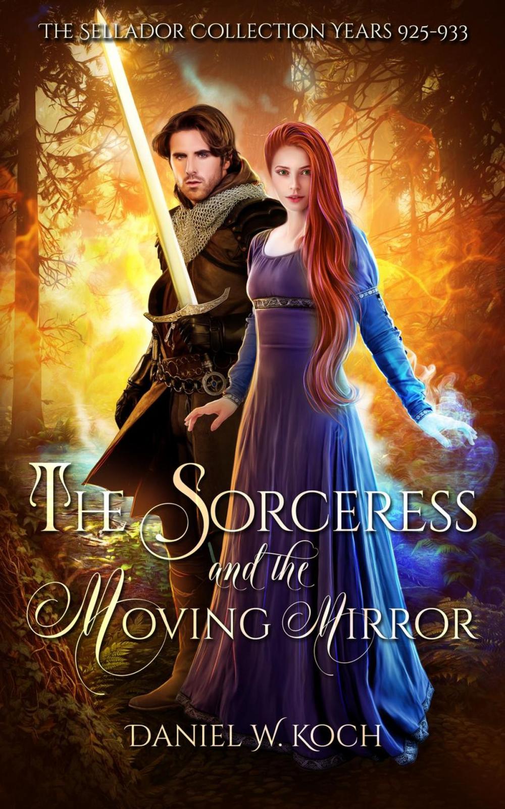 Big bigCover of The Sorceress and the Moving Mirror