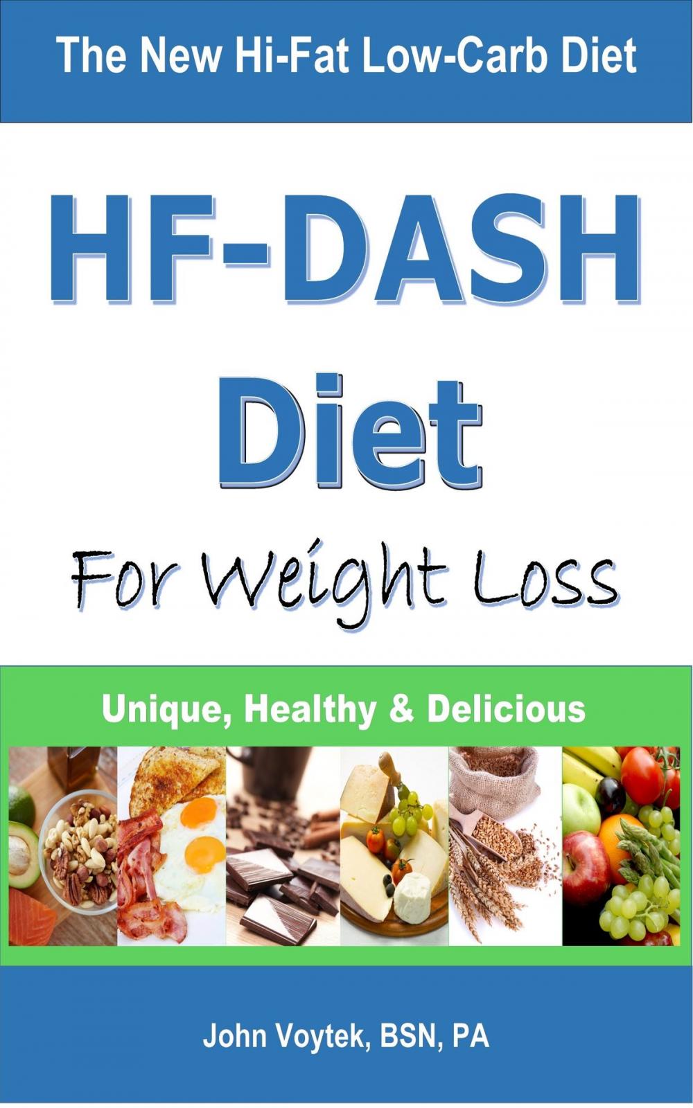 Big bigCover of HF-DASH Diet for Weight Loss