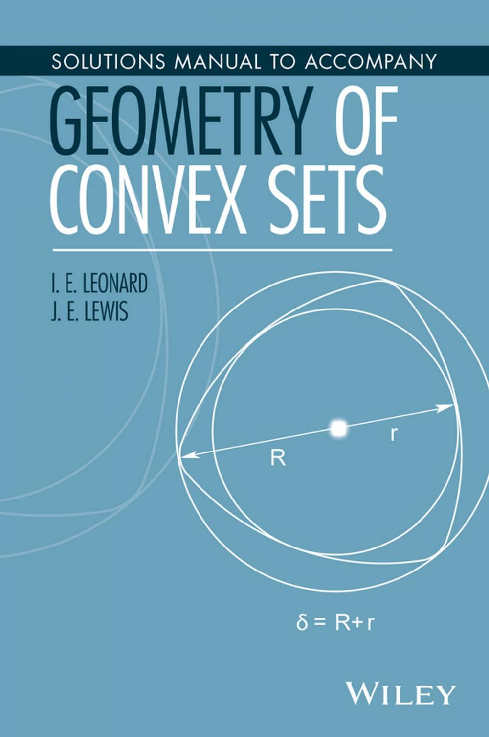 Big bigCover of Solutions Manual to Accompany Geometry of Convex Sets