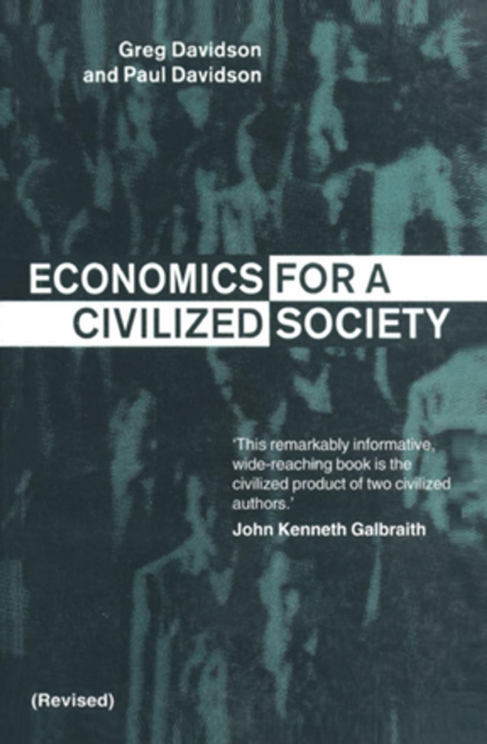 Big bigCover of Economics for a Civilized Society