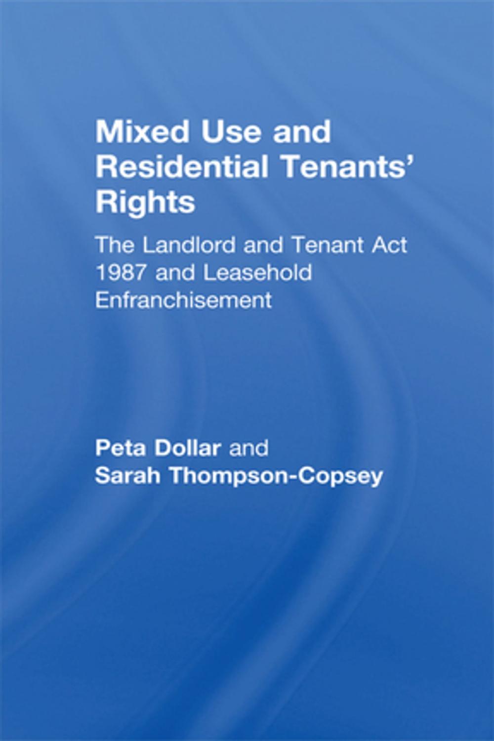 Big bigCover of Mixed Use and Residential Tenants' Rights